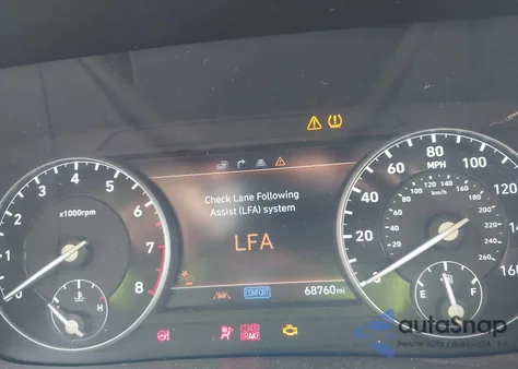 2021 Genesis G90 5.0 Ultimate Awd z USA, uszkodzony, nr VIN KMTF54PH6MU086073